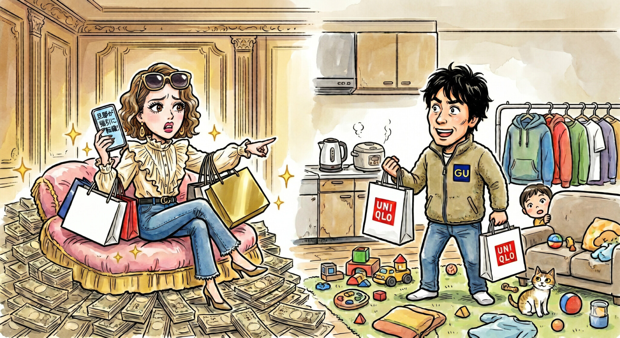 「ユニクロやGUなど安い服を着ることになってもいい」夫の減収を詐欺と憤る妻に批判続出、年収650万は貧困層なのか - tend. 「あなたの ...