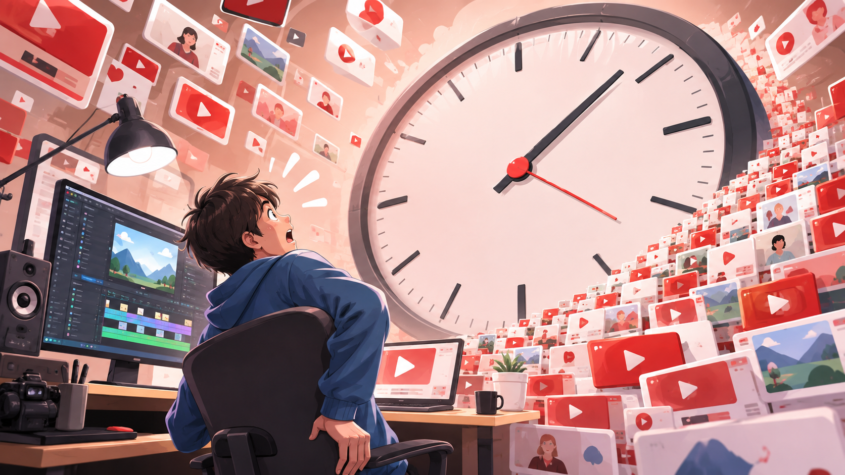 【YouTube収益化】条件が「4000時間→8000時間」に！新基準はどれくらい大変？「1日あたり」で見えるハードル