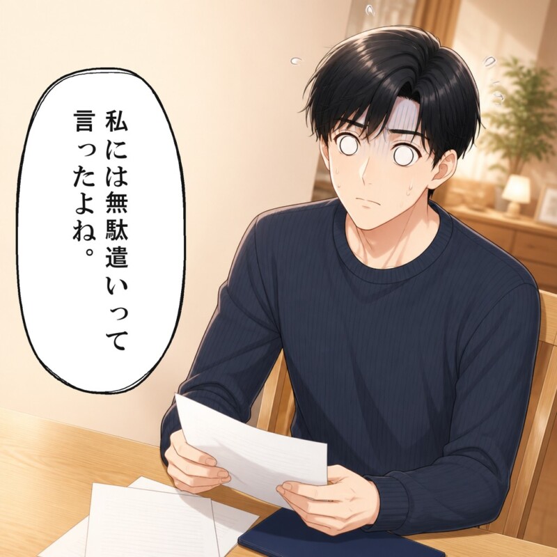 妻の質問に夫はすぐには言葉を返せずにいます