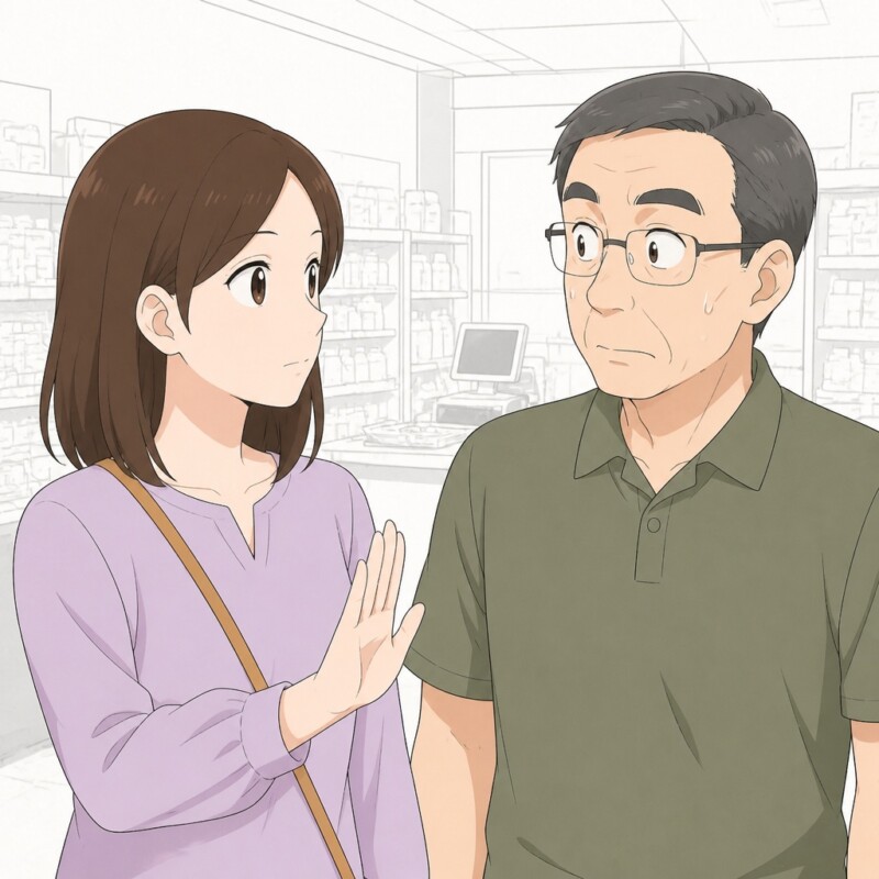 「レジ袋を頼んだのは私です」枚数を確認した店員に横から怒鳴る男性客、買い物中の私が返した言葉