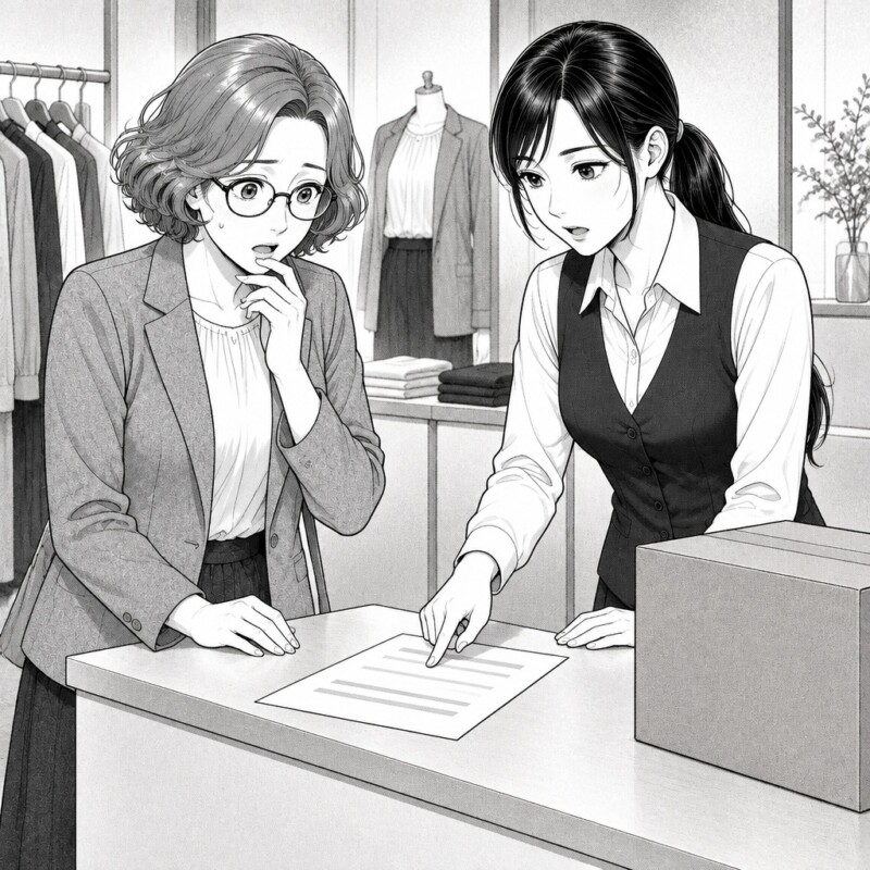 「10万円も買ったのに、また送ってよ」不在で服の荷物が4回戻り、再配送を頼む客に店員が示した書類