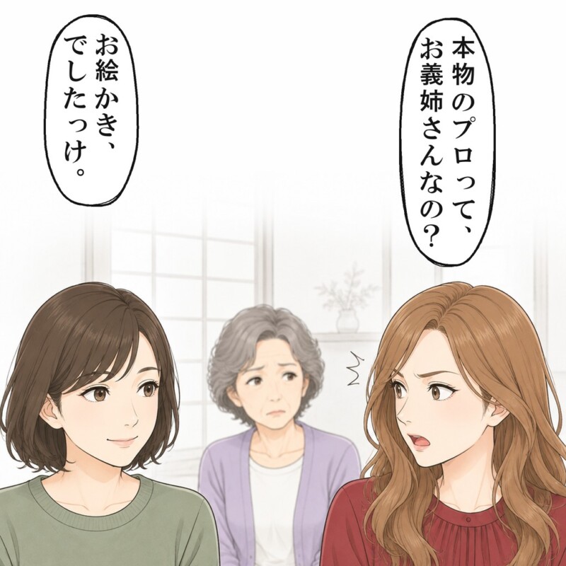 義妹の言葉をそのまま返して、私は自分の仕事を伝えました