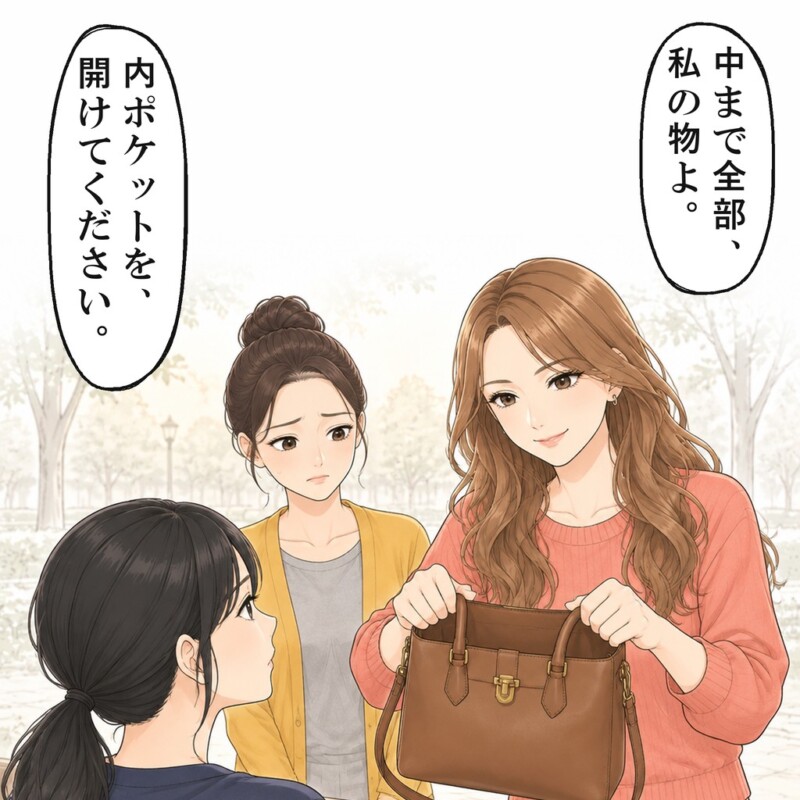 中まで全部自分の物と言うママ友に、私はひとつ頼みました