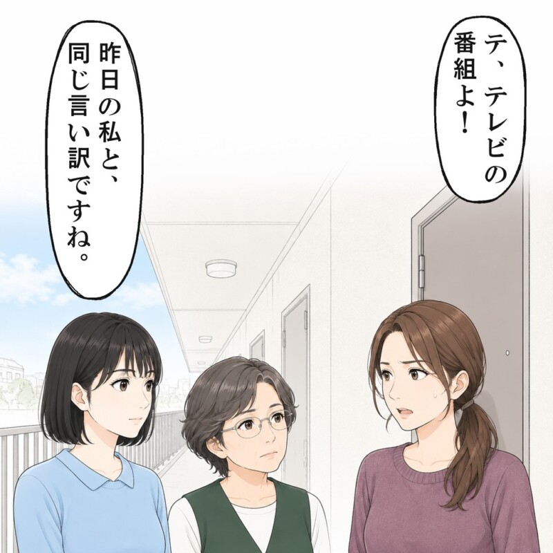 自分が退けた言い訳を返され、戸川さんは何も言えなくなりました