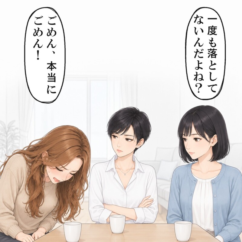 嘘が崩れた友人は平謝りし、その場で5万円を返しました