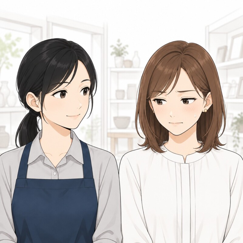 「8000円も払うわけないでしょ」割れた花瓶を幼い息子のせいにする母親。しゃがんだ私が見つけた事実