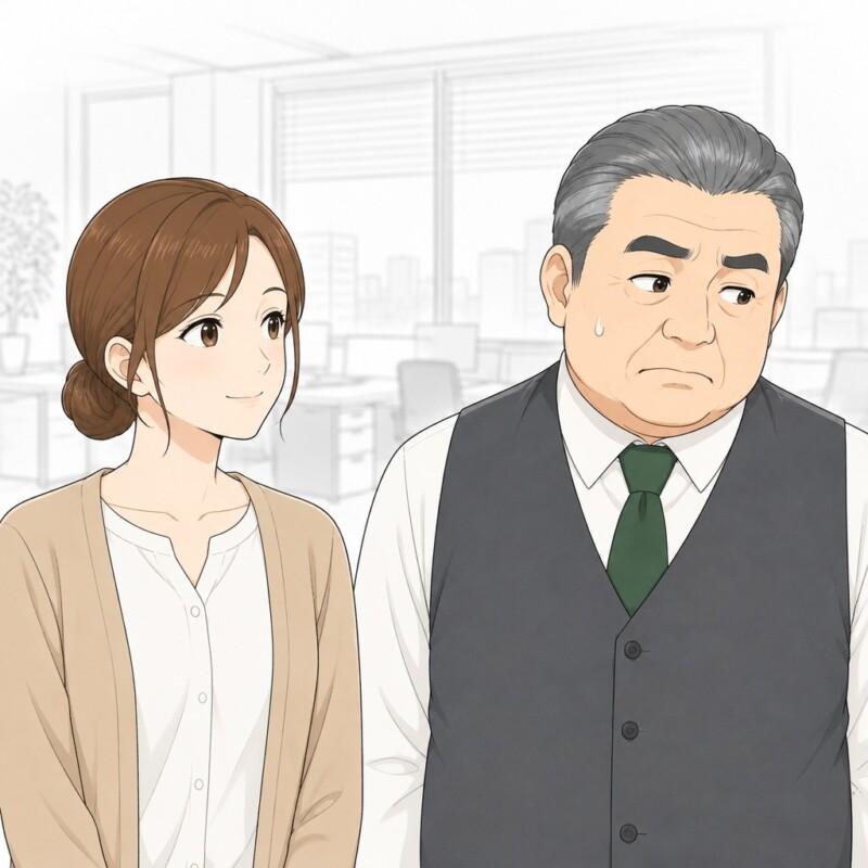 「使い切ったら補充しろ！」コピー機の紙切れに怒鳴り、犯人捜しを私に命じる部長。だが、自分の言葉を返されて白旗