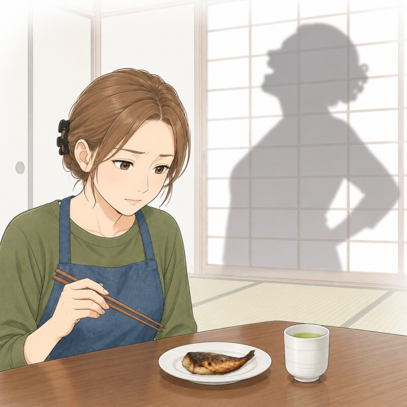 「お昼ご飯は残り物で十分でしょ」嫁も娘も同じ扱いと言い、乾いた魚を出す義母。だが、私の一言で態度が一変