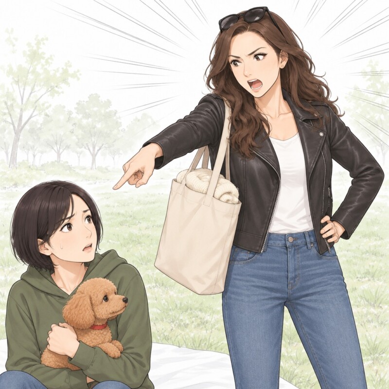 「あなたの犬でしょ、出ていって」昼ごはんを荒らした犬を、私の犬だと決めつける女性。数分後、本人が退散