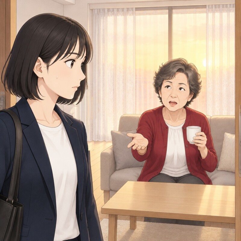 「合鍵を、私に預けなさい」留守の新居でお茶を飲み、今日が初めてと言って嫁の私に迫る義母。その嘘の末路