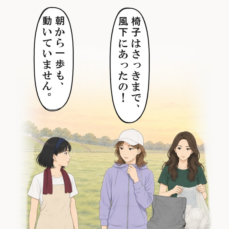 仕切り役のママ友はファスナーを上げ、押しつけを引っ込めました