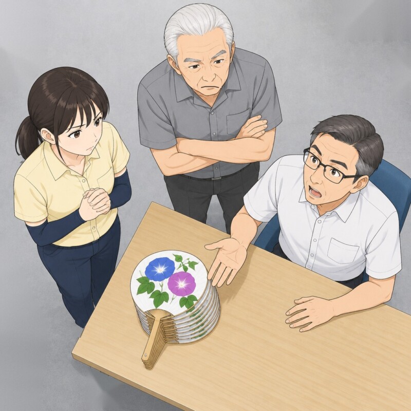 「見本は1枚きりだ。なくしたのも君だ」渡してもいない見本で私を責め立てる課長。だが、私の一言で黙り込んだ