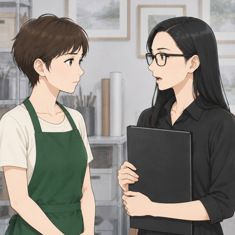 「この春に撮ったの。黙ってなさい」後輩の写真で店主に取り入る先輩。ファイルから出した一枚に言葉を失った