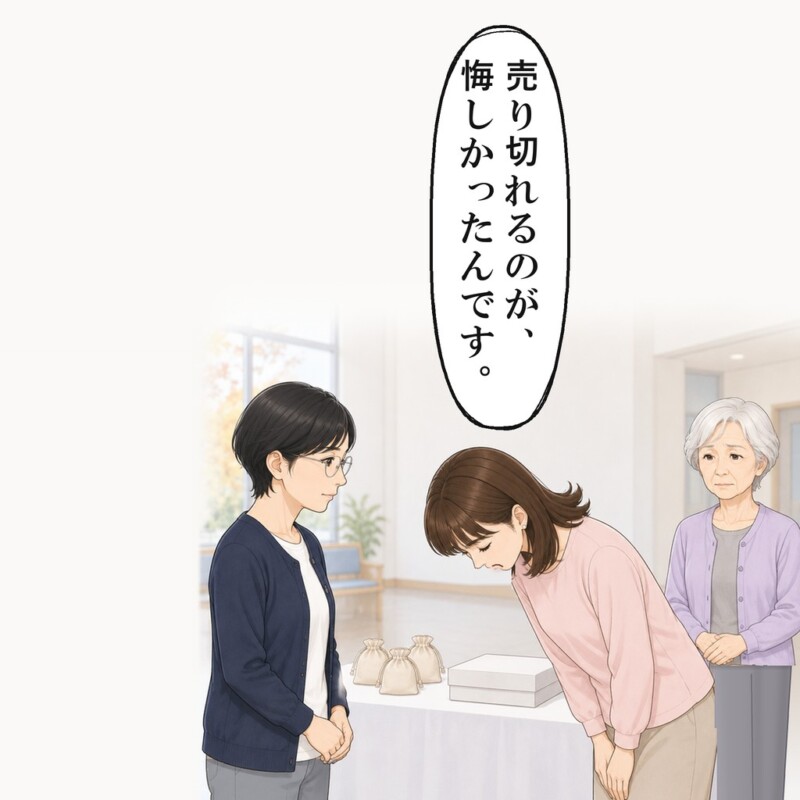 幹事は、戻した私の箱の前で深く頭を下げました
