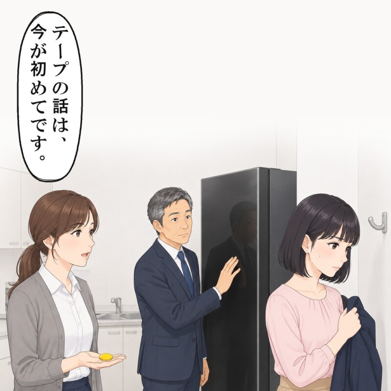 後輩は伝えなかったと認め、所長に背を向けました